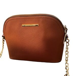 Steve Madden Brown Faux Leather Purse